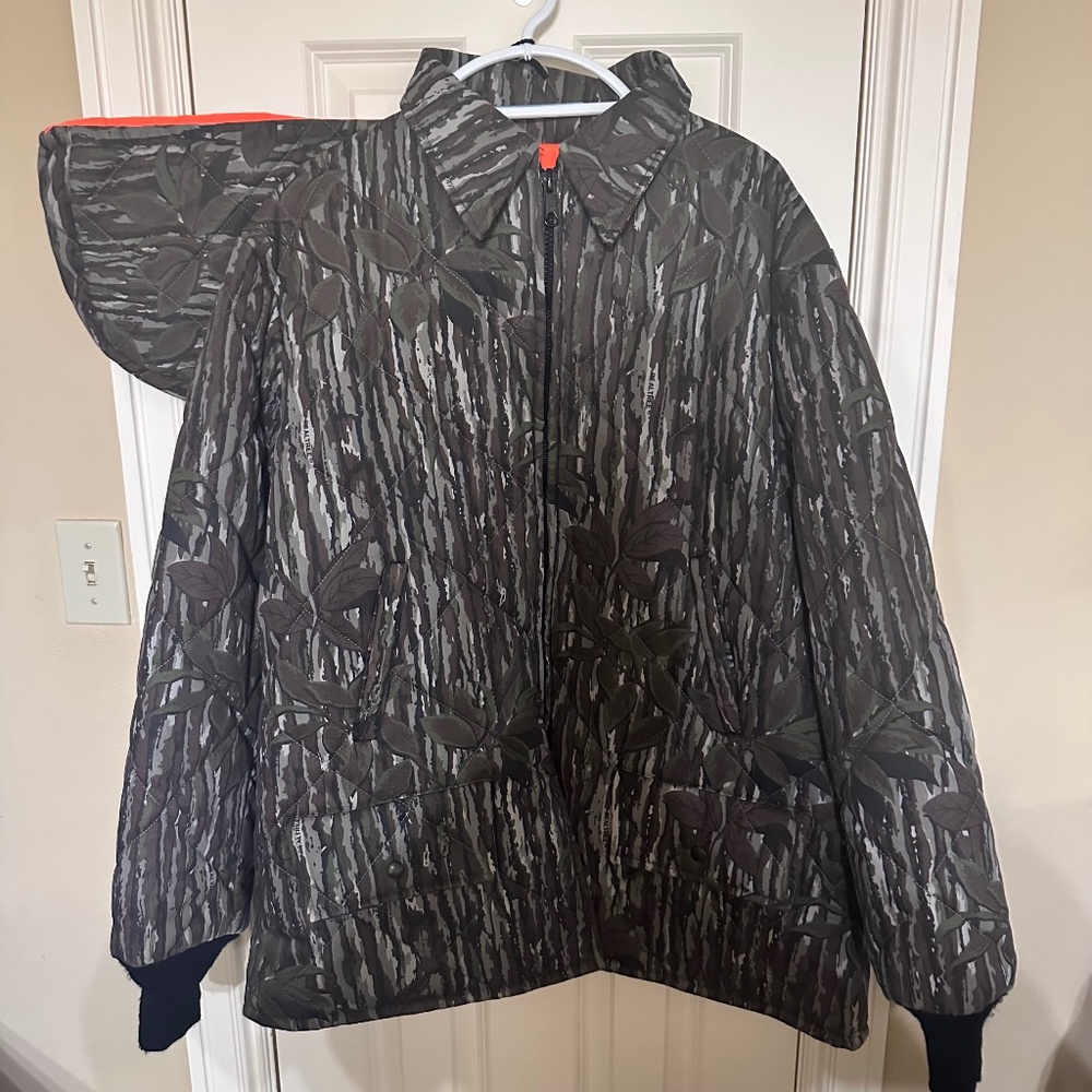 Hunting Jacket Camouflage/Reversible Realtree Sz XL
